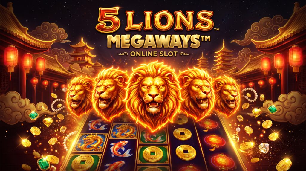 5 Lions Megaways स्लॉट - LuckyCove पर पूरी समीक्षा