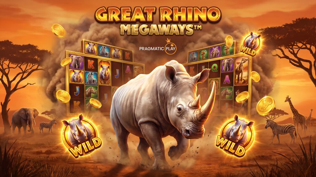 Great Rhino Megaways स्लॉट - LuckyCove पर पूरी समीक्षा